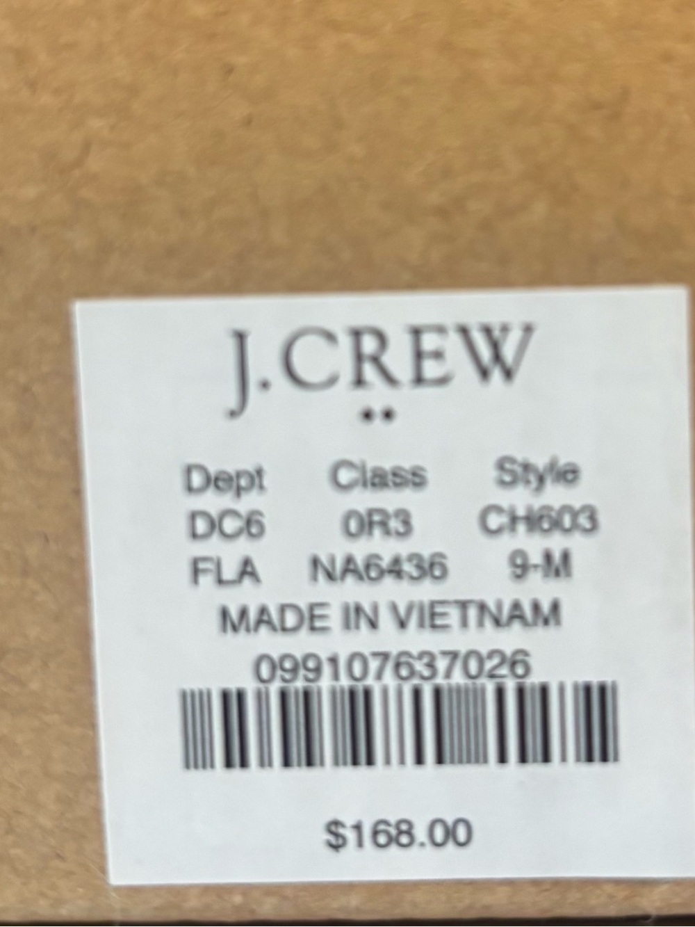 J. Crew Women’s Canvas Wedge Espadrille in Flax Size 9 - Picture 5 of 10